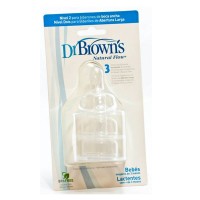 Comprar Dr Brown´s Tetina Silicona BA Options+ Nivel 2 NF + 3 M 2 U a precio online