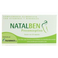 Comprar Natalben Preconceptivo 30 Capsulas a precio online