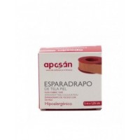 APOSAN ESPARADRAPO TELA PIEL 5M X 2.5 CM - Farmacia La Alcarria