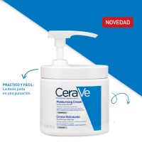 Comprar Cerave Crema Hidratante Con Dispensador 454g a precio online