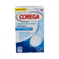 Comprar Corega Oxigeno Bio-Activo Limpieza Protesis Dental 108 Tabletas a precio online