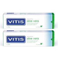 VITIS ALOE VERA PASTA DENTIFRICA  2 ENVASES 150 ML SABOR MENTA