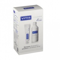 VITIS PACK BLANQUEADORA PASTA + COLUTORIO 100 ML + 500 ML