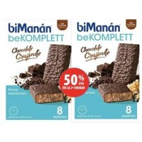 BIMANAN DUPLO BARRAS CHOC CRUJIENTE 2ª UD 50%