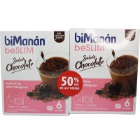 BIMANAN DUPLO BESLIM BATIDO SABOR CHOCO 6 SOBRES