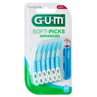 GUM SOFT PICKS ADVANCED TALLA S 30 UNIDADES