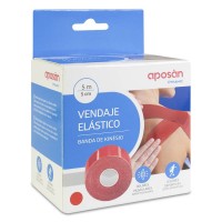 Comprar Aposan Dynamic Vendaje Elastico 5m X 5cm Color Rojo a precio online