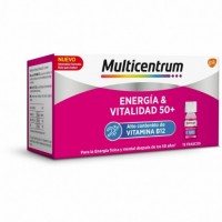 Comprar Multicentrum Energia & Vitalidad 50+ 15 Frascos 7ml Sabor Frambuesa a precio online