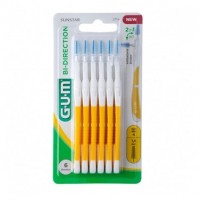 Comprar Gum Cepillo Interdental 2714 Bi-Direction 6 Unidades 1,4mm a precio online