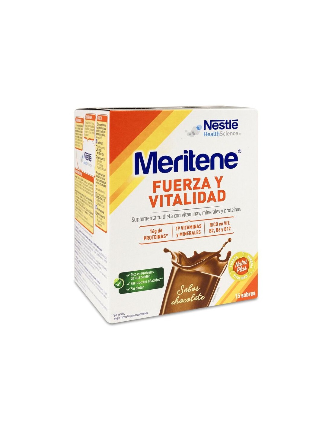 ≫ Comprar meritene fuerza y vitalidad drink pack chocolate 6 u x 125 ml  online