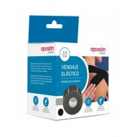 Comprar Aposan Dynamic Vendaje Elastico 5m X 5cm Color Negro a precio online