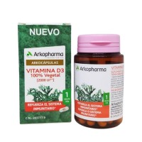 Comprar Arkocapsulas Vitamina D3 100% Vegetal 45 Capsulas a precio online