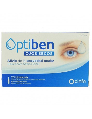 Optiben irritación Ocular (10 unidosis) | Farmacia Tuset