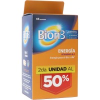 Comprar Bion3 Energia 30 Comprimidos Pack 2ª Unidad 5O% Descuento a precio online