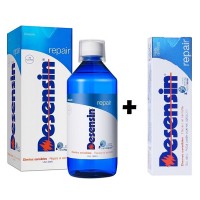 DESENSIN REPAIR PASTA DENTAL + COLUTORIO  75 ML + 500 ML PACK