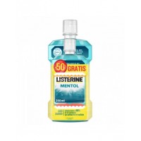 LISTERINE MENTOL 500 + 250 ML