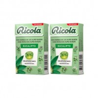 RICOLA CARAMELOS DUPLO EUCALIPTO 2 X 50G