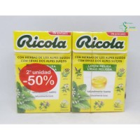 RICOLA CARAMELOS LIMON MELISA 2 X 50G