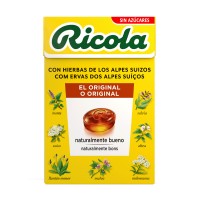 RICOLA CARAMELOS SIN AZUCAR HIERBAS CON STEVIA 50 G