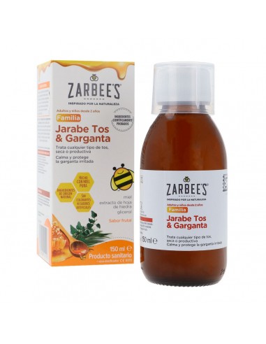 ZARBEES JARABE FAMILIA TOS Y GARGANTA 150 ML