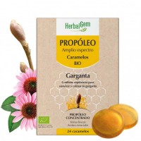 HERBALGEM PROPOLEO CARAMELOS AMPLIO ESPECTRO BIO 24 CARAMELOS