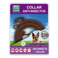 MENFORSAN COLLAR PERROS ANTI INSECTOS 3 ACTIVOS