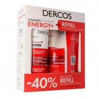 VICHY DERCOS PACK ENERGY+ CHAMPU 400ML + ECOREFILL 500ML