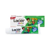 LACER JUNIOR GEL DENTAL  1 TUBO 75 ML SABOR MENTA