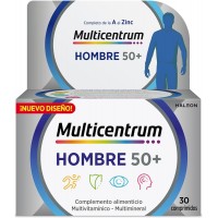 Comprar Multicentrum Hombre 50+ 30 Comprimidos a precio online