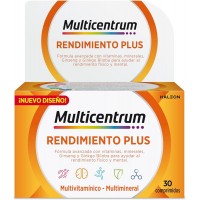 Comprar Multicentrum Plus Ginseng Y Ginkgo 30 Comprimidos a precio online