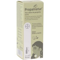 PROPALNATUR TOS Y DOLOR DE GARGANTA  1 SPRAY 20 ML SABOR LIMON Y MENTA