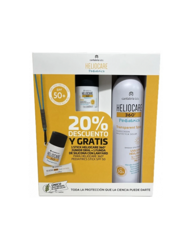 Heliocare Pack 360 Pediatrics Stick...