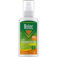 RELEC FOTOPROTECTOR SPF 50 CON CITRONELA  1 SPRAY 100 ML