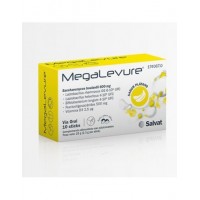 MEGALEVURE  10 STICKS SABOR PLATANO