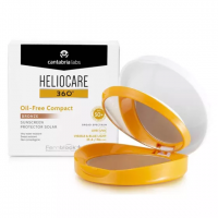 HELIOCARE 360º SPF 50+ OIL-FREE COMPACT PROTECTOR SOLAR  1 ENVASE 10 G COLOR BRONZE