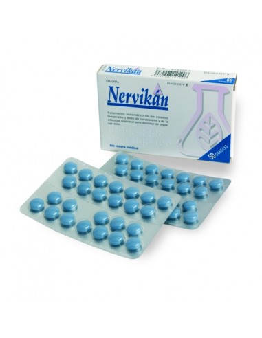 NERVIKAN 160 MG/80 MG 50 COMPRIMIDOS...