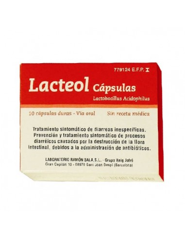 LACTEOL 10 CAPS