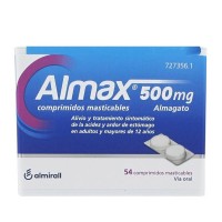 ALMAX 500 MG 54 COMPRIMIDOS MASTICABLES