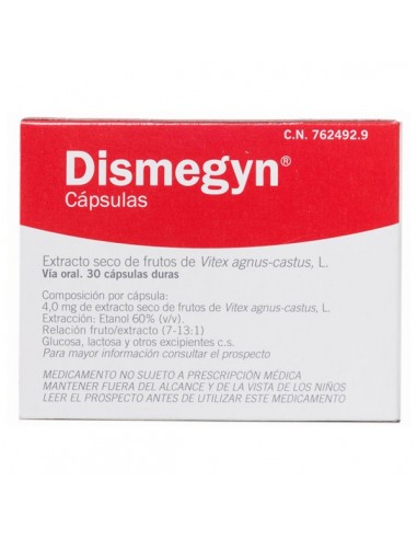 DISMEGYN 4 MG 30 CAPSULAS