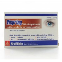 VISPRING 500 MICROGRAMOS/ML COLIRIO EN SOLUCION 10 MONODOSIS 0,5 ML