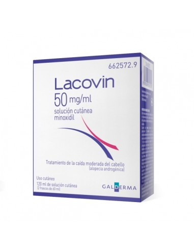 LACOVIN 50 MG/ML SOLUCION CUTANEA 2...