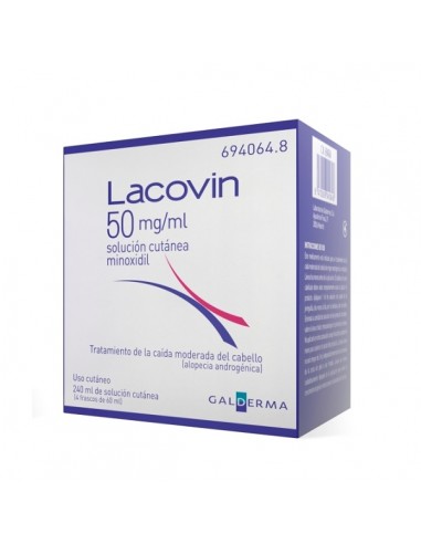 LACOVIN 50 MG/ML SOLUCION CUTANEA 4...