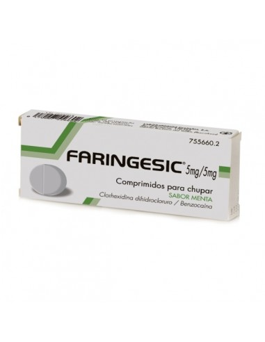 Faringesic 5 Mg/5 Mg 20 Comprimidos...