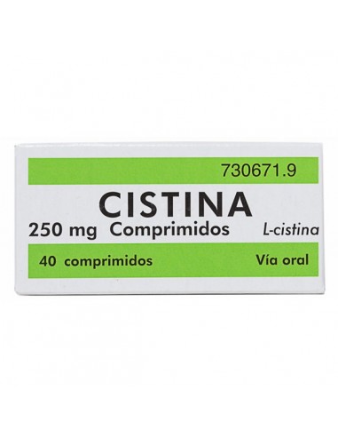 CISTINA 250 MG 40 COMPRIMIDOS