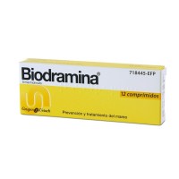 BIODRAMINA 50 MG 12 COMPRIMIDOS