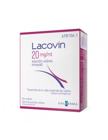 LACOVIN 20 MG/ML SOLUCION CUTANEA 2...