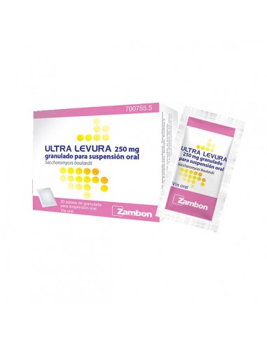 Ultra-Levura 250 Mg 20 Sobres Polvo...