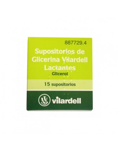 SUPOSITORIOS DE GLICERINA VILARDELL...