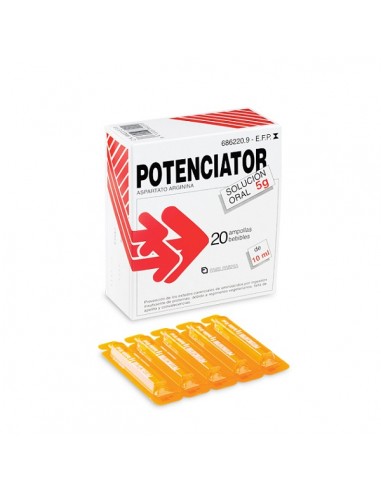 POTENCIATOR 5 G 20 AMPOLLAS BEBIBLES...