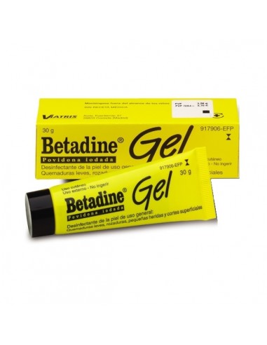 Betadine 100 Mg/g Gel Cutaneo 30 g